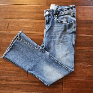 Free People Raw Edge Ankle Jeans